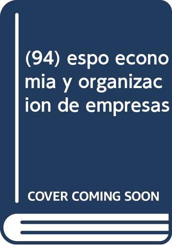 (94) espo economia y organizacion de empresas book