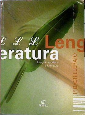 Lengua y literatura, 1º bachillerato book