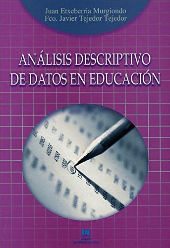Análisis descriptivo de datos en educación book