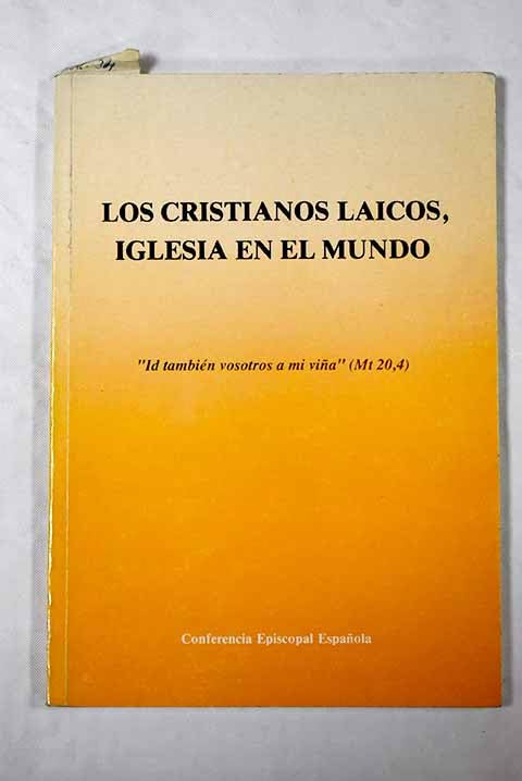 Los cristianos laicos, iglesia en el mundo Books