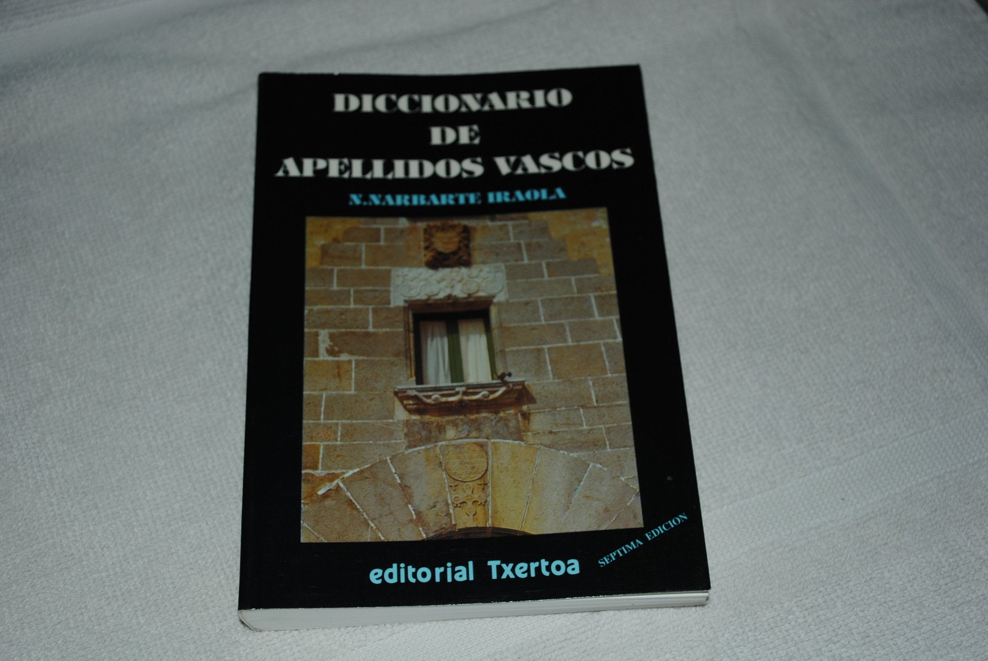 Diccionario etimologico de apellidos vascos (Coleccion " Askatasun haizea " ) book