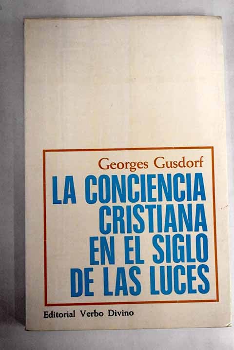 La conciencia cristiana en el siglo de las luces Books