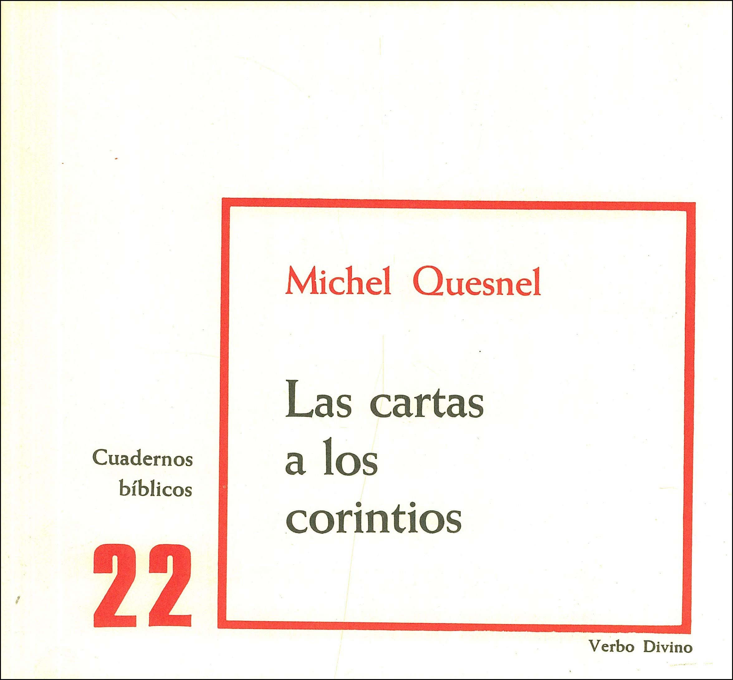 Las cartas a los Corintios: Cuaderno Bíblico 22 (Cuadernos Bíblicos) Religion & Esotericism