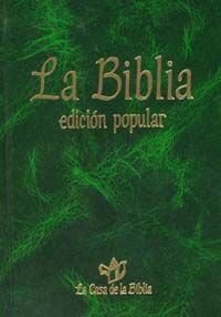 Biblia, edición popular bolsillo, cartoné book