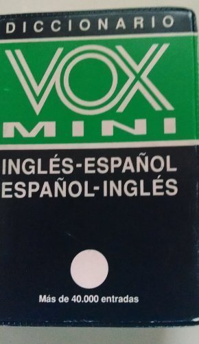 Mini diccionario vox ingles-español, español-ingles book