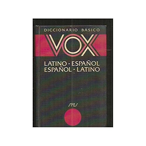 Diccionario basico vox latino-español, español-latino book