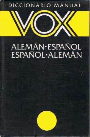 Diccionario manual vox Alemán-español, español-Alemán book