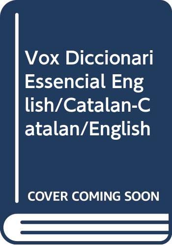Vox Diccionari Essencial English/Catalan-Catalan/English Foreign Languages ​​& Dictionaries