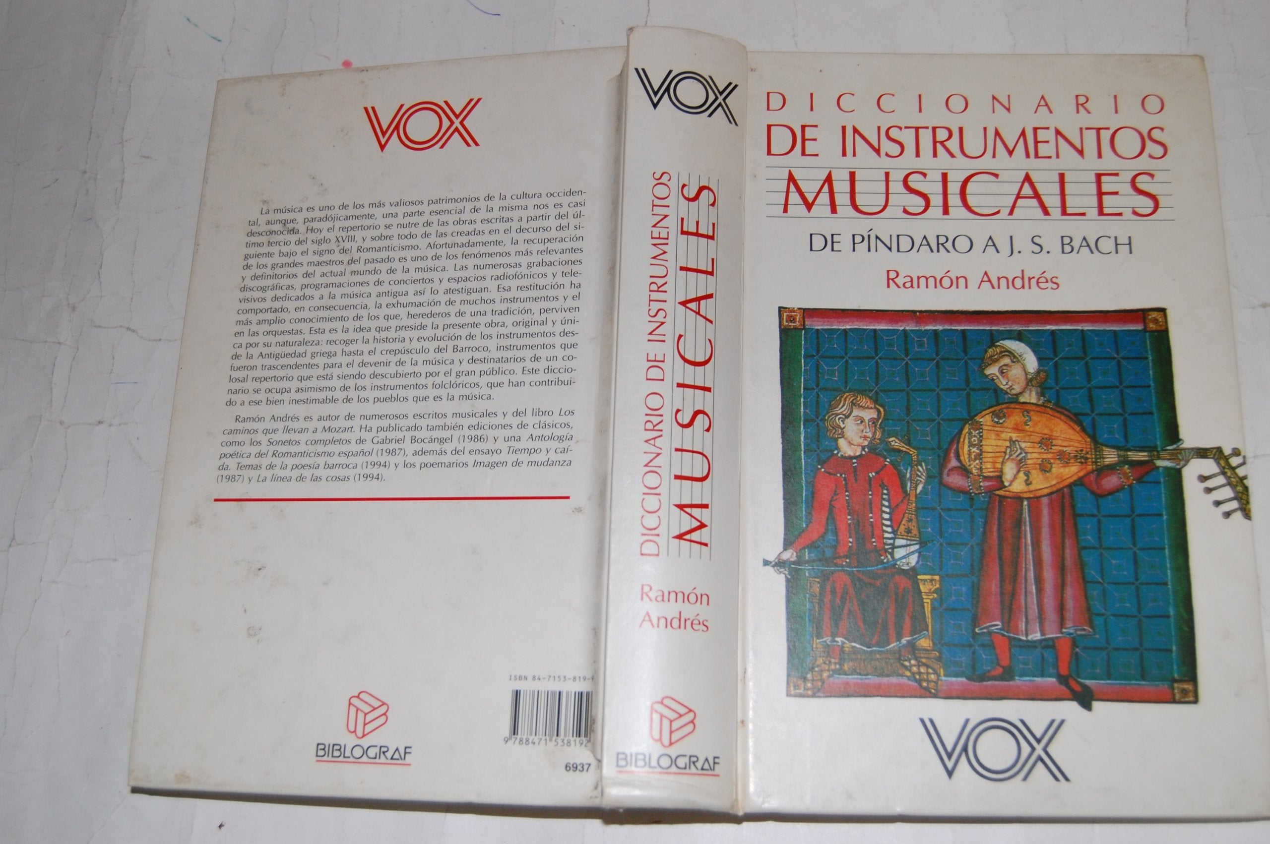 Diccionario de Instrumentos Musicales book