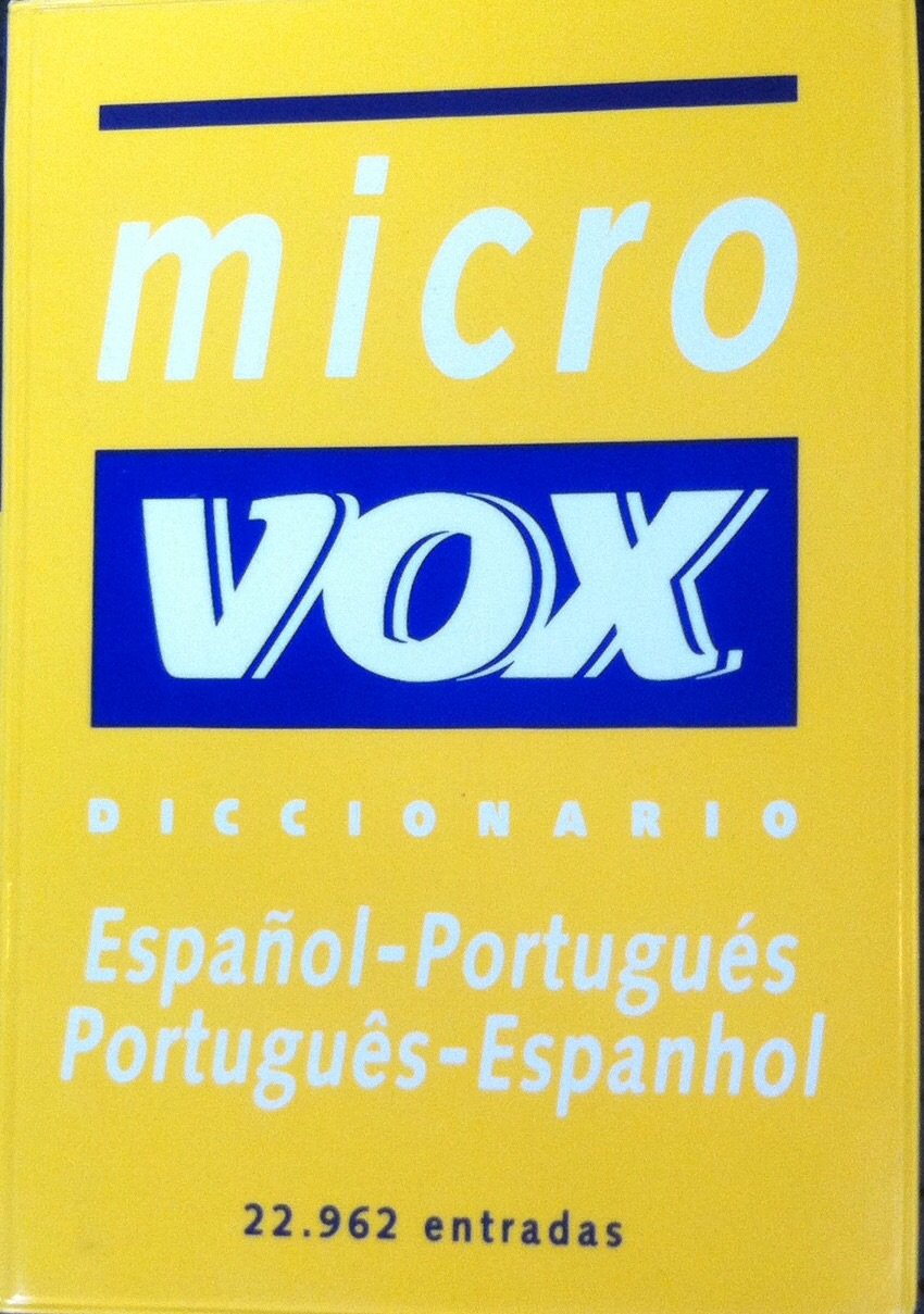 Micro Vox Español-Portugues / Portugues-Espanhol Books