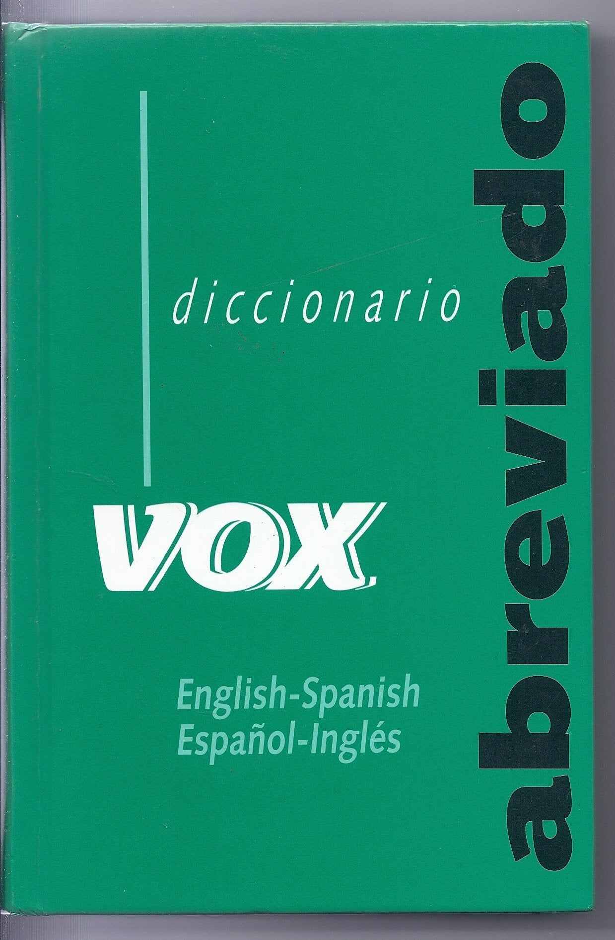 Diccionario abreviado vox ingles-español, español-ingles book