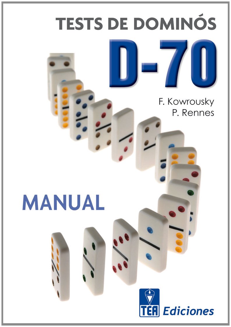 D-70: TESTS DE DOMINÓS (Publicaciones de psicología aplicada, Band 75) Books