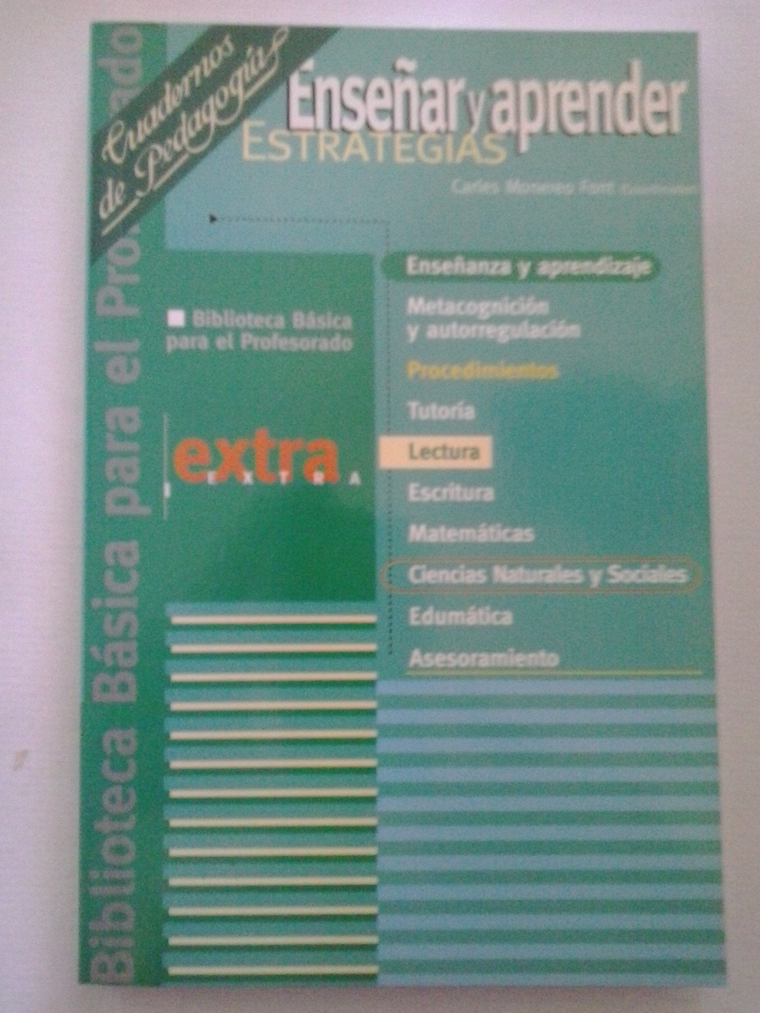 Enseñar y aprender: estrategias book