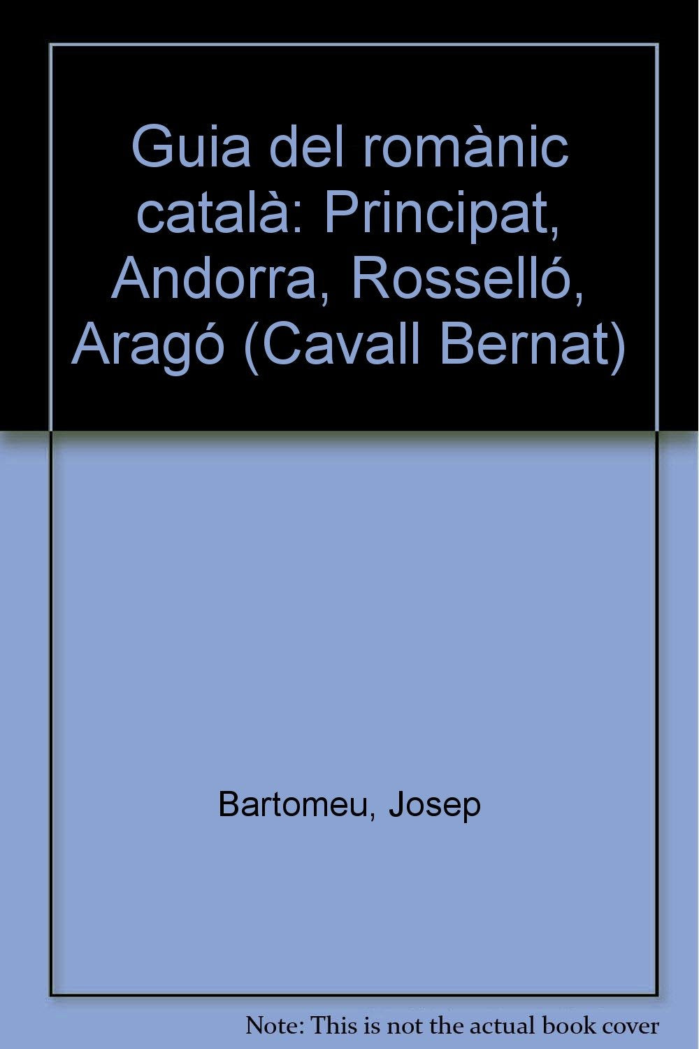 Guia del romanic catala: Principat, Andorra, Rosello, Arago (Cavall bernat) (Catalan Edition) Books