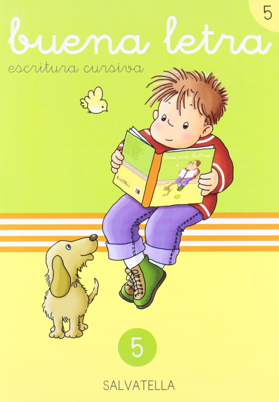 Buena letra, escritura cursiva, 5 Educación Primaria Non-fiction
