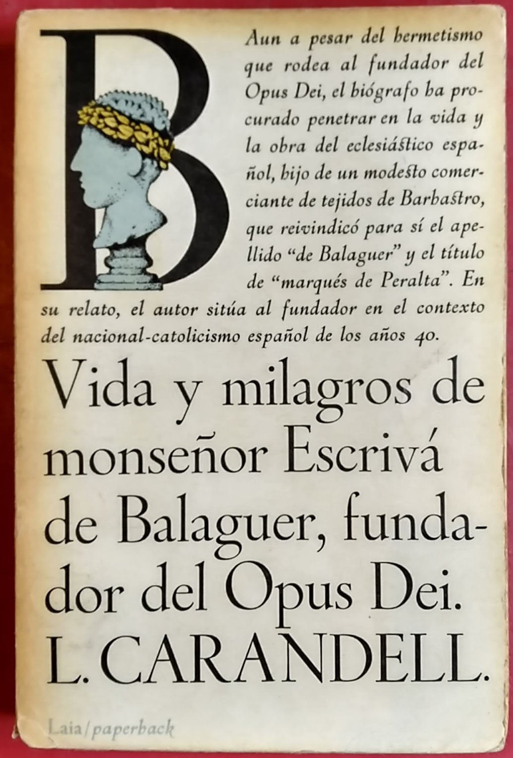 VIDA Y MILAGROS DE MONSEÑOR ESCRIVA DE BALAGUER, FUNDADOR DEL OPUS DEI Books