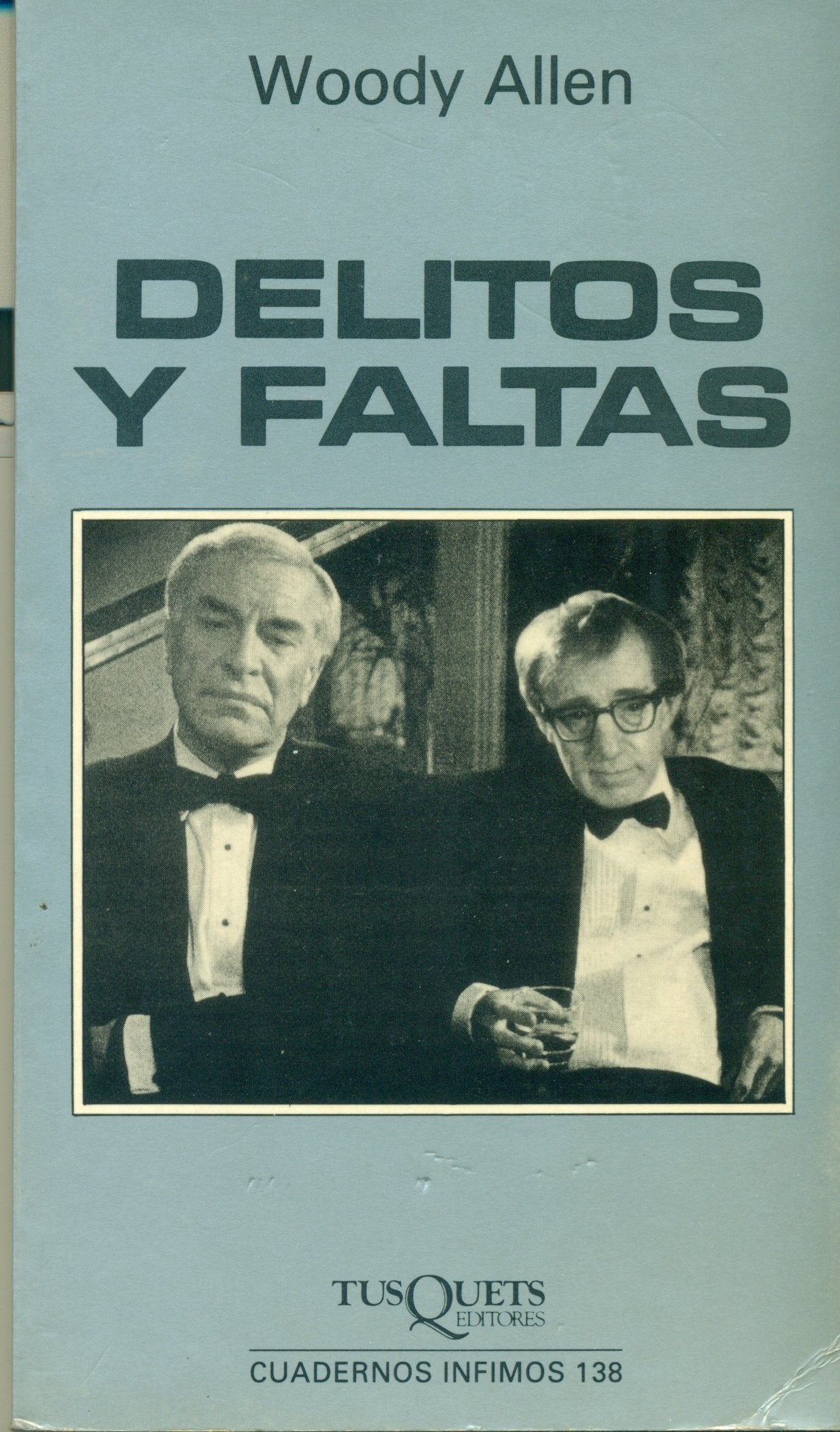 Delitos y Faltas (Cuadernos Infimos) book