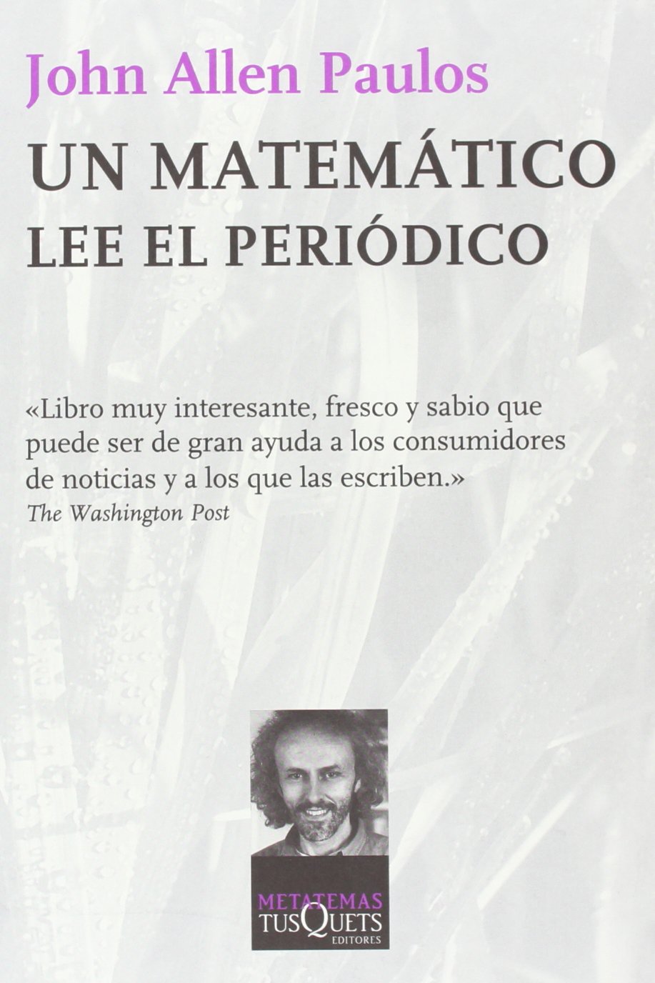 Un matemático lee el periódico Contemporary literature