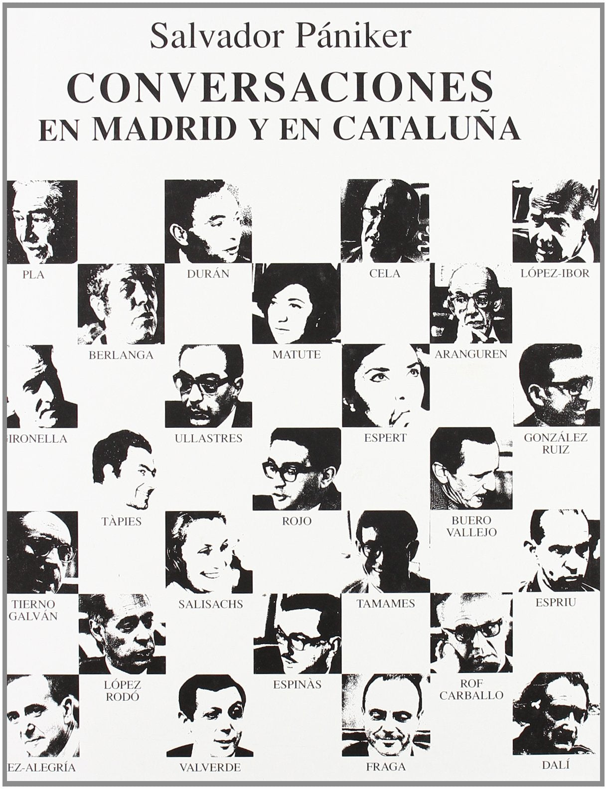 Conversaciones en Madrid y Cataluña book