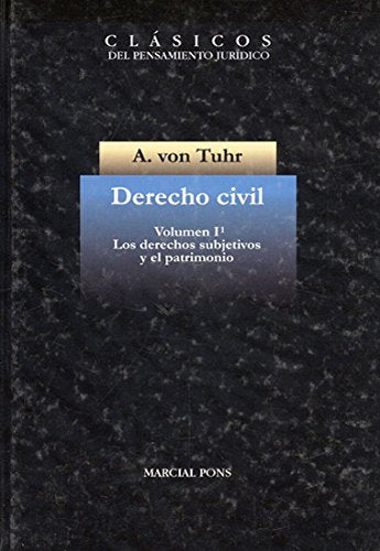 Derecho civil, volumen 1. los derechos subjetivos y el patrimonio book