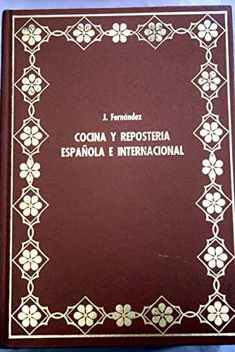 Cocina y repostería española e internacional Books