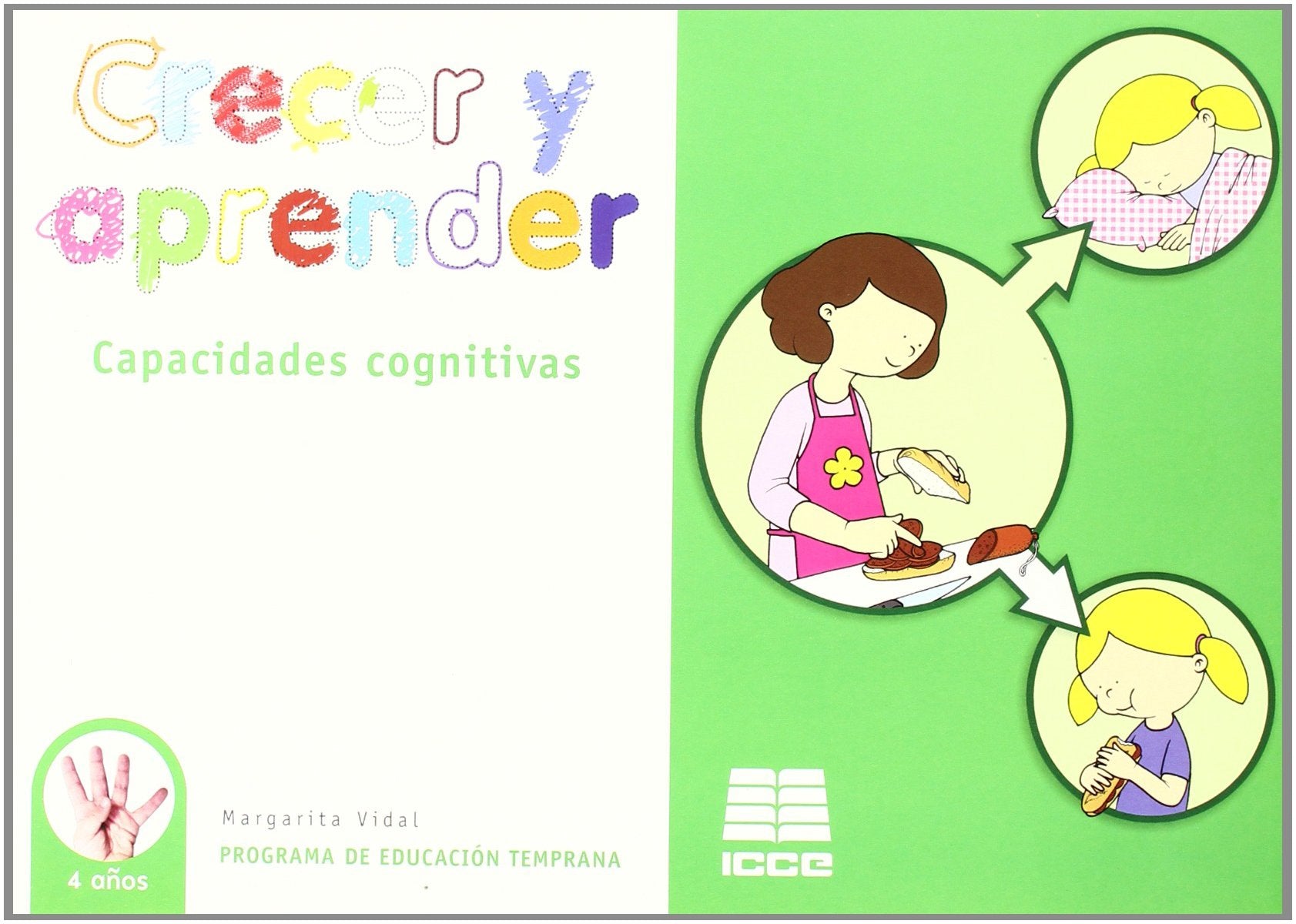 Crecer y aprender, capacidades cognitivas, 4 años book