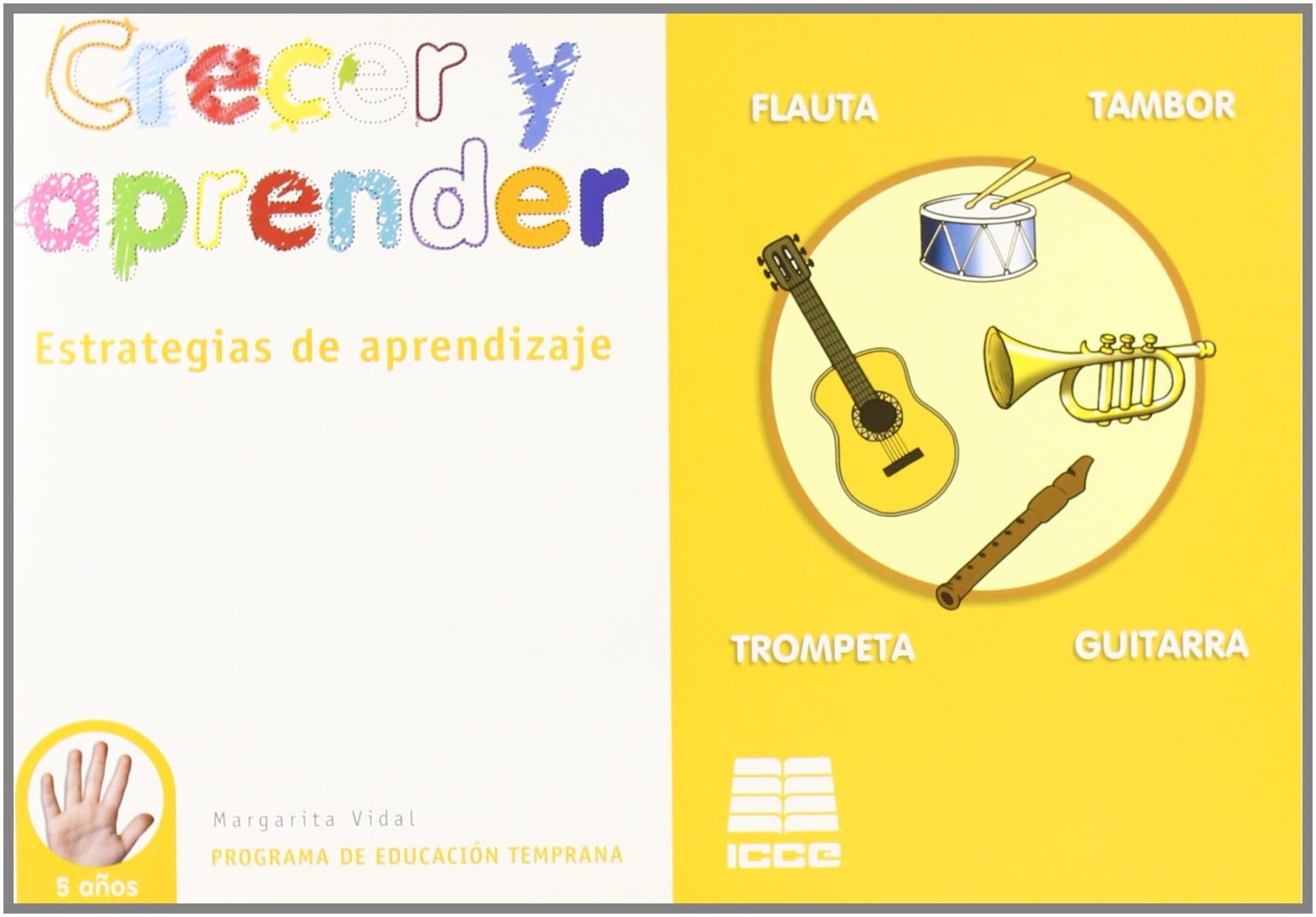 Crecer y aprender, estrategias de aprendizaje, 5 años book
