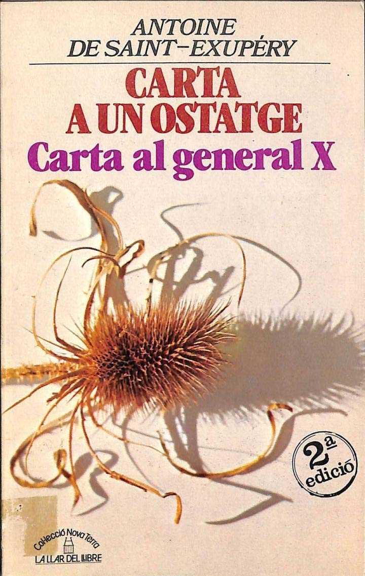 Carta a un ostatge : Carta al general X book