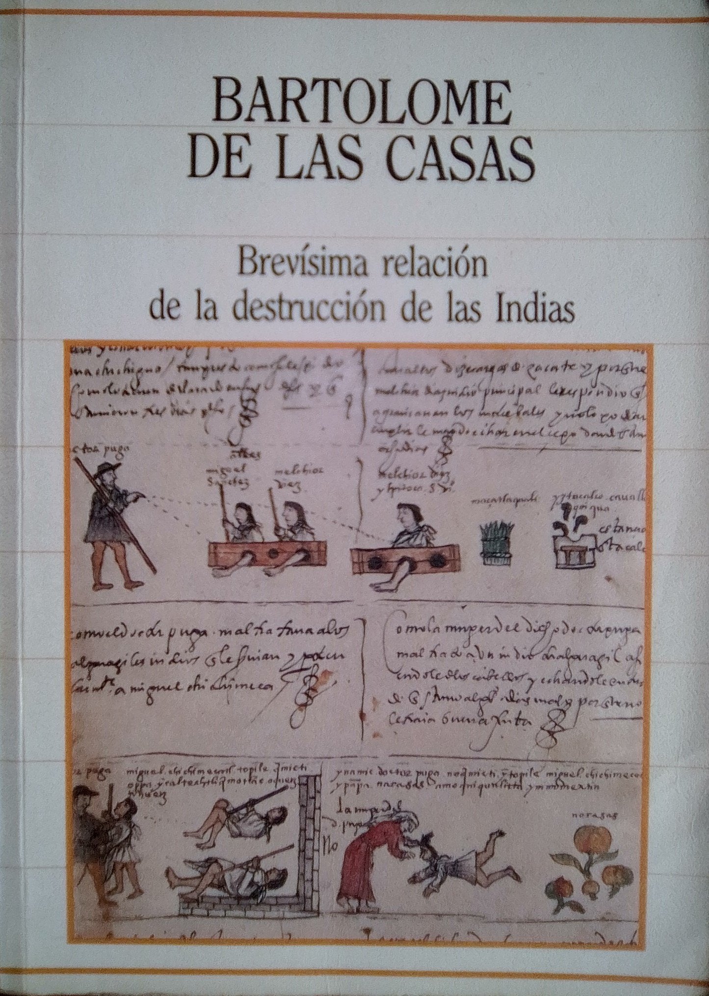 Brevísima relación de la destrucción de las Indias book