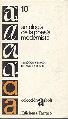 Antología de la poesía modernista Books