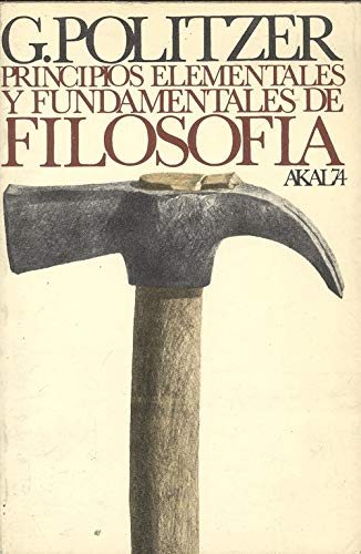 Principios elementales y fundamentales de filosofía Books