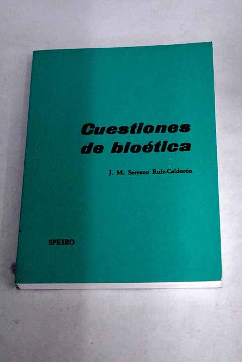 Cuestiones de bioética Books