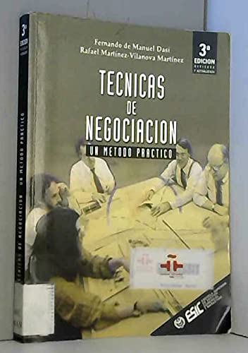 Tecnicas de negociacion un metodo practico book