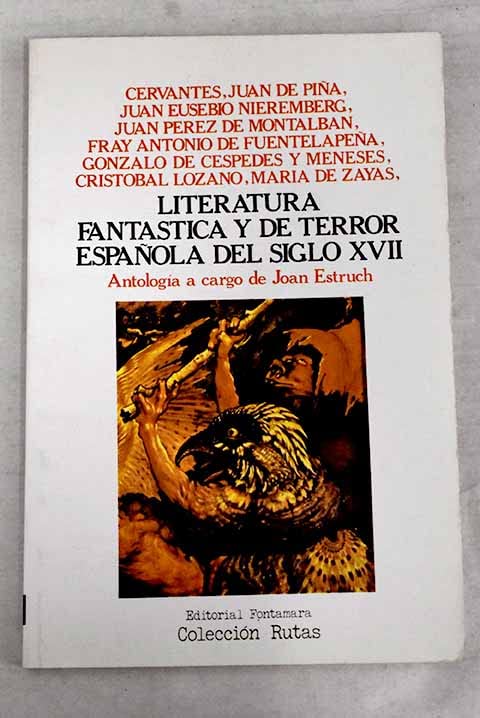 Literatura fantástica y de terror española del siglo XVII Books