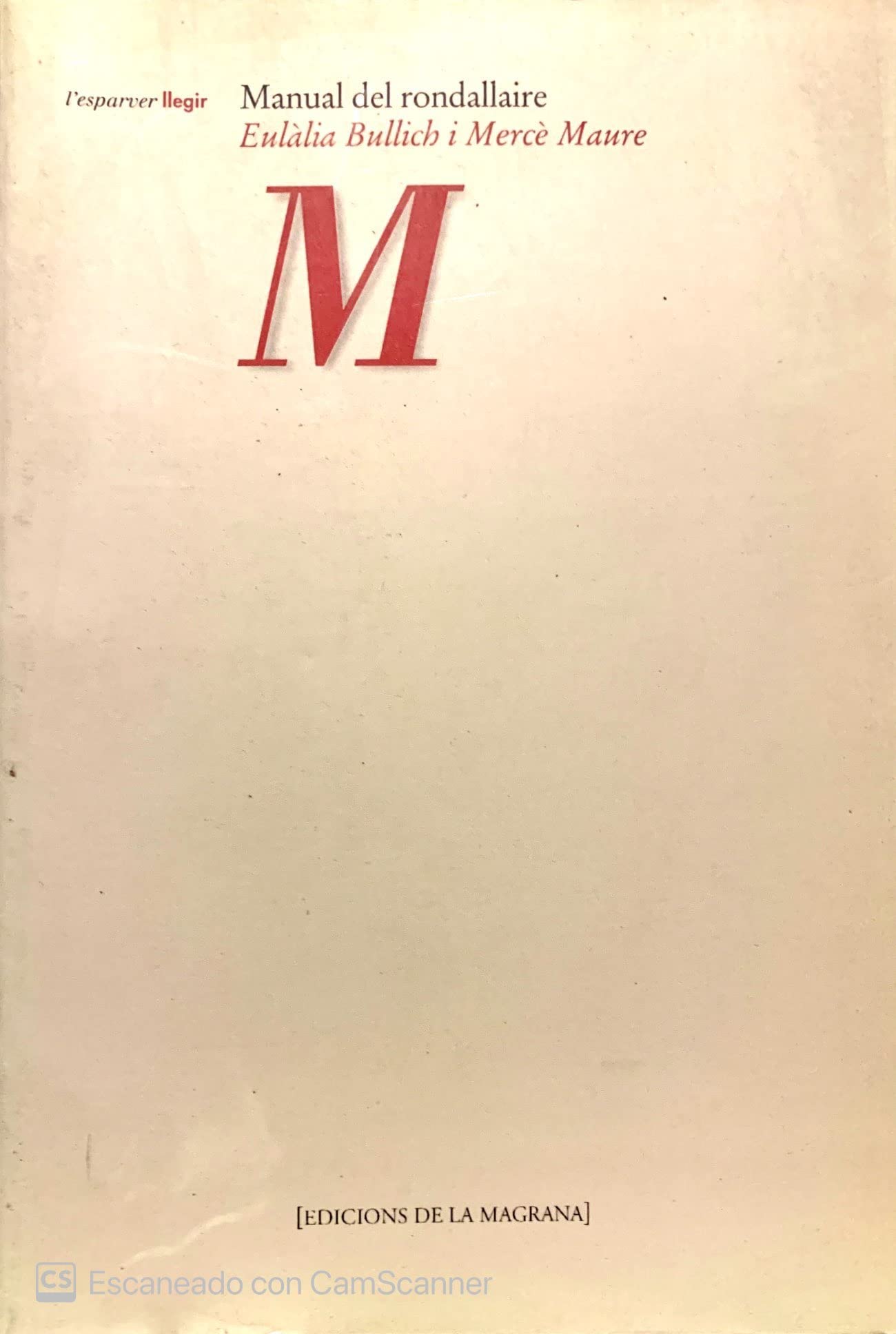 Manual del rondallaire (OTROS LA MAGRANA, Band 999) Books