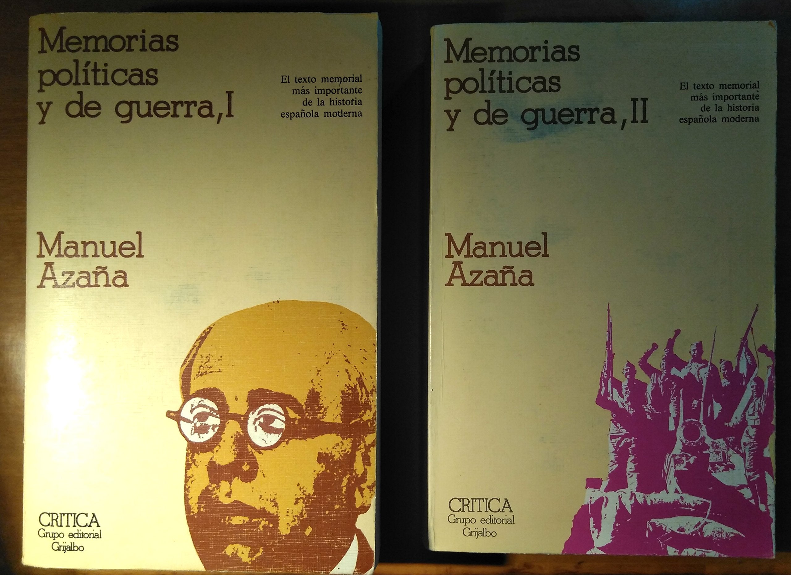 Memorias políticas y de guerra Books