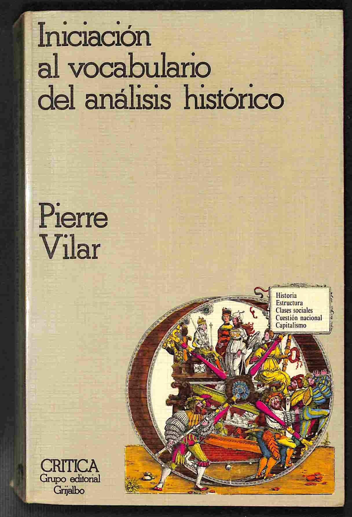 Iniciacion al vocabulario del analisis historico book