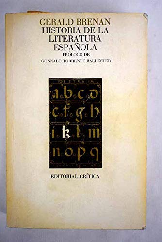 Historia de la literatura española Books