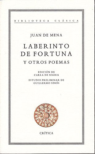 Laberinto de fortuna y otros poemas book