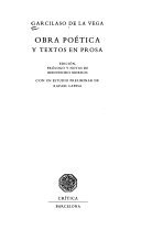 Obra poética y textos en prosa Books