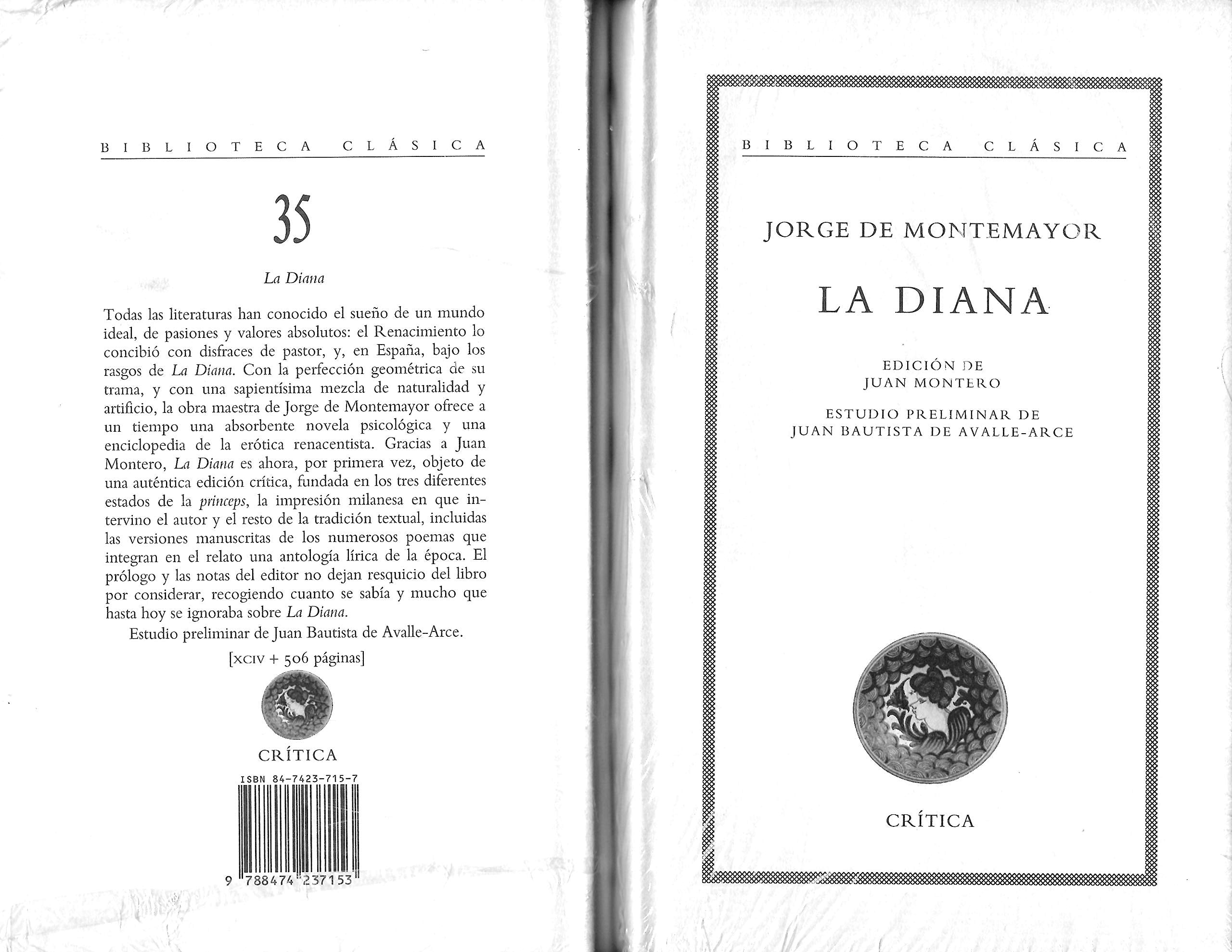 La Diana (tela) book