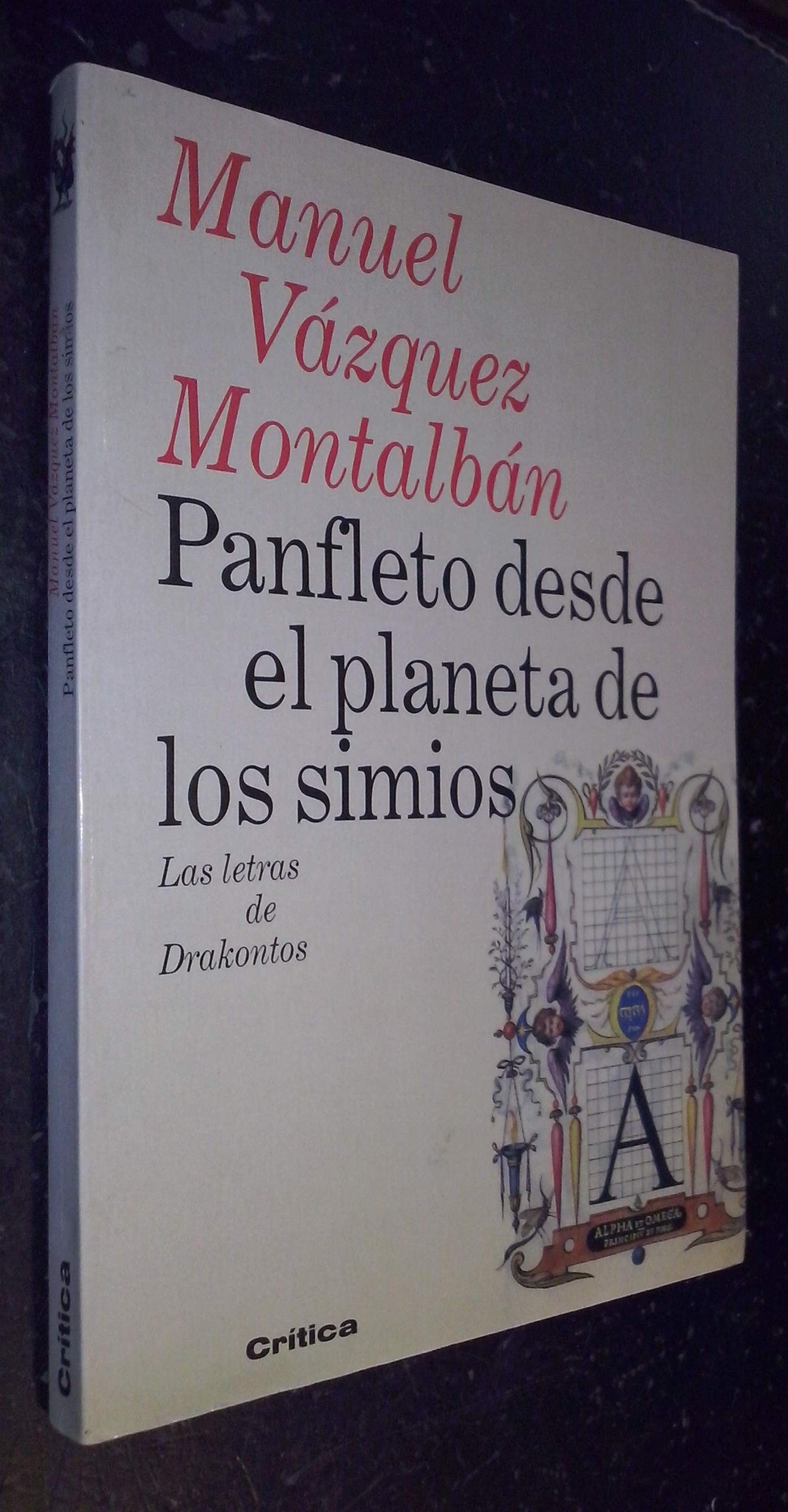 Panfleto desde el planeta de los simios book