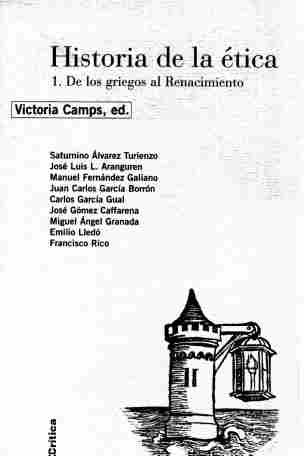 Historia de la etica, I book