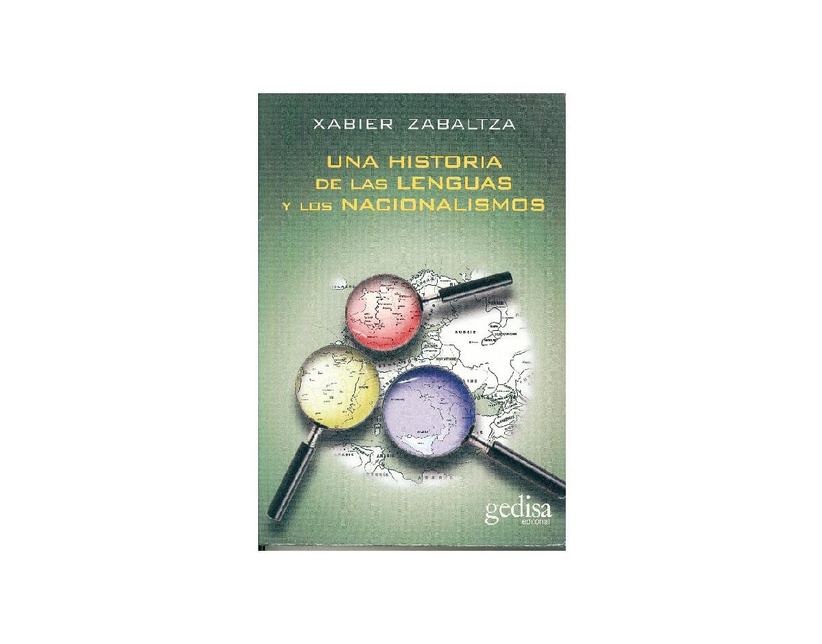 Una historia de las lenguas y los nacionalismos/ A history of language and nationalism book
