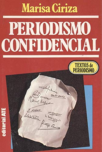 Periodismo Confidencial book