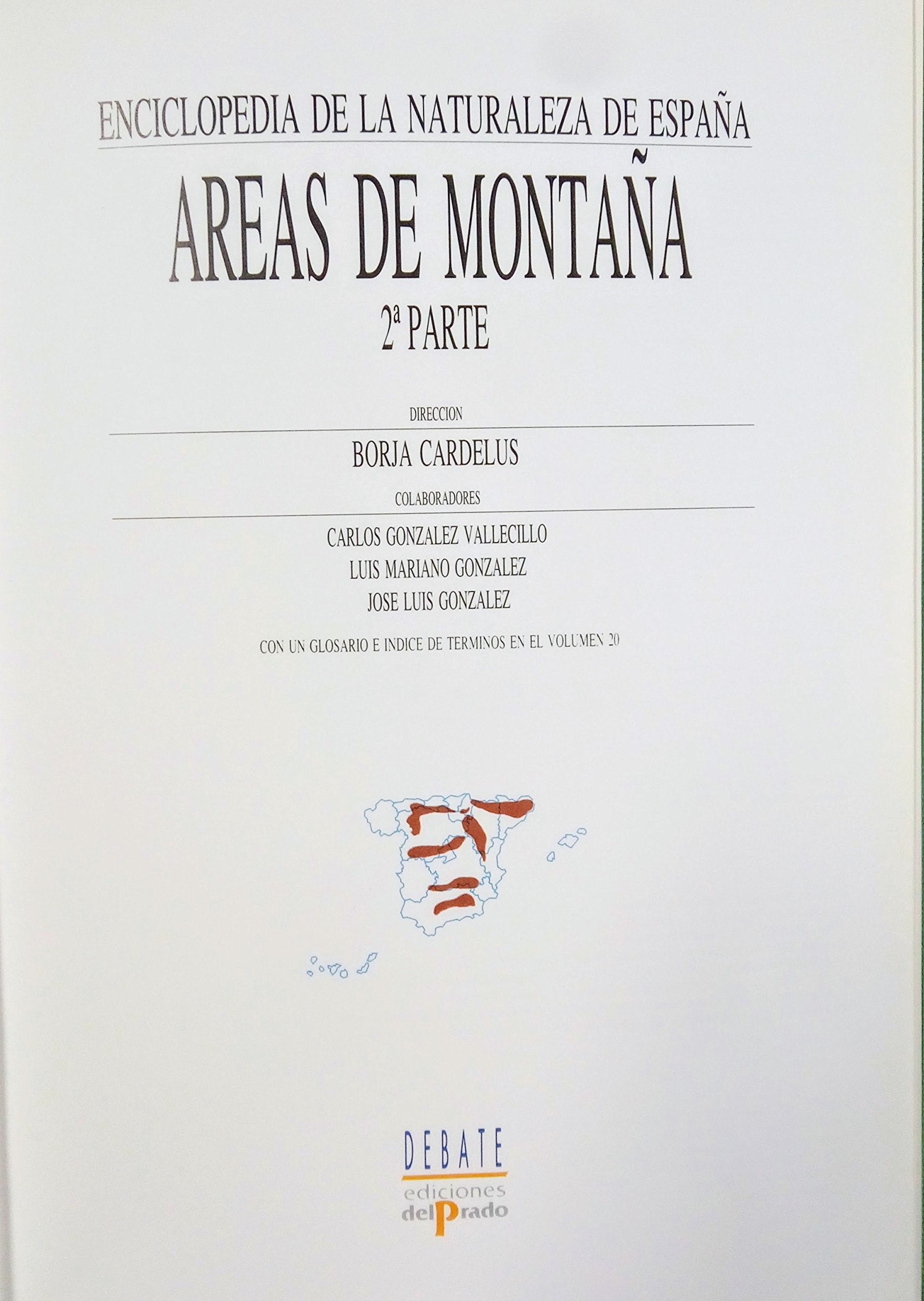Areas de montaña. Parte 2 book