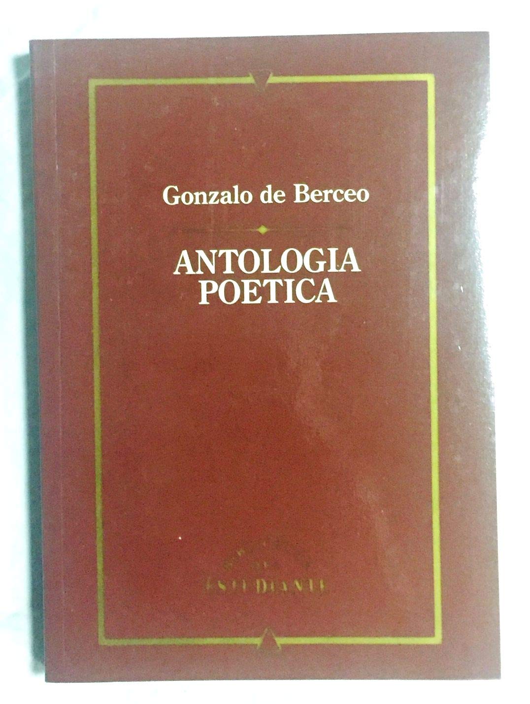 ANTOLOGIA POETICA book