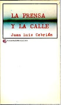 LA PRENSA Y LA CALLE. Books
