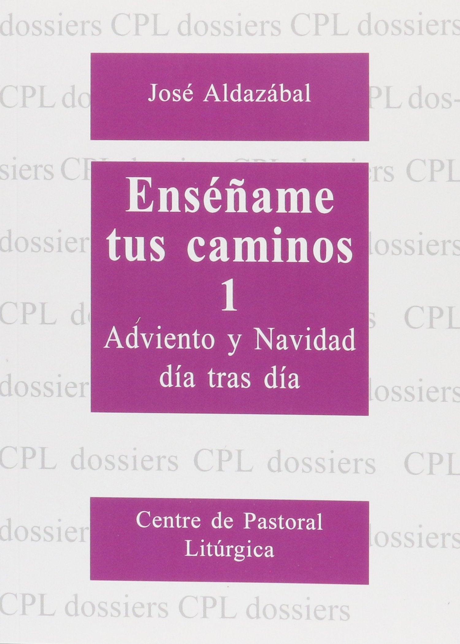 Enséñame tus caminos 1. Adviento y Navidad día tras día book
