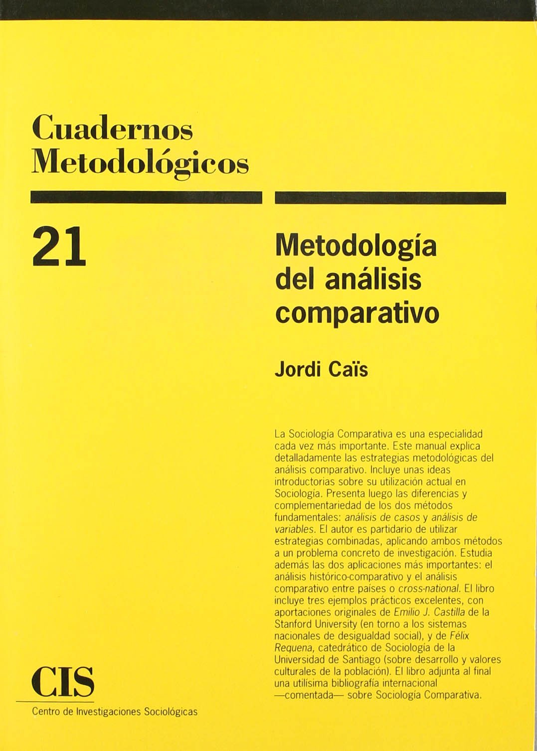 Metodología del análisis comparativo Social Sciences